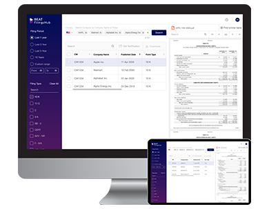 Access SEC Filings and Global Financial Reports