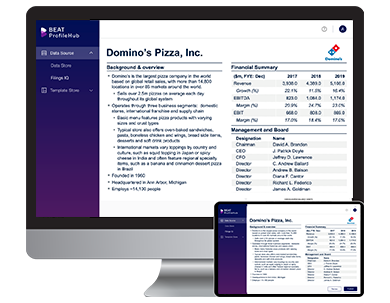 A web-based platform to manage and automate company profiles